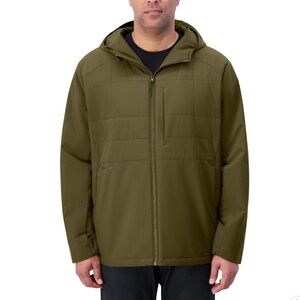 Dakine Men's Olive Hooded Lightweight Jacket